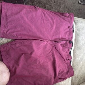 Sonoma Men's Hybrid Shorts - Burgundy